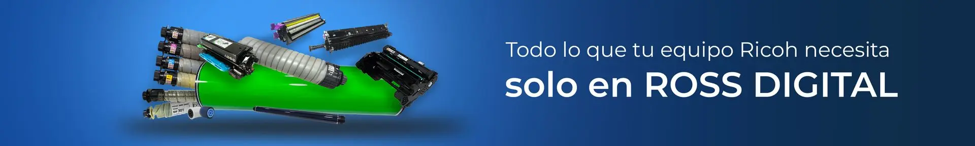 Promoción RossDigital ROSSDIGITA- REPUESTOS, CONSUMIBLES, TÓNERS RICOH
