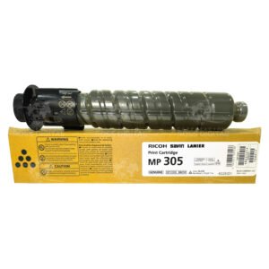 842141 PRINT CARTRIDGE GENUINE BLACK ( CARTUCHO DE TONER ORIGINAL NEGRO ) MONOCROMATICO RICOH MP 305+ SPF