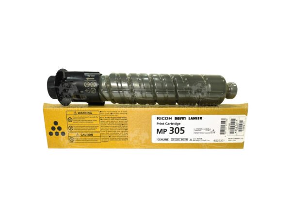842141 PRINT CARTRIDGE GENUINE BLACK ( CARTUCHO DE TONER ORIGINAL NEGRO ) MONOCROMATICO RICOH MP 305+ SPF - Imagen 2