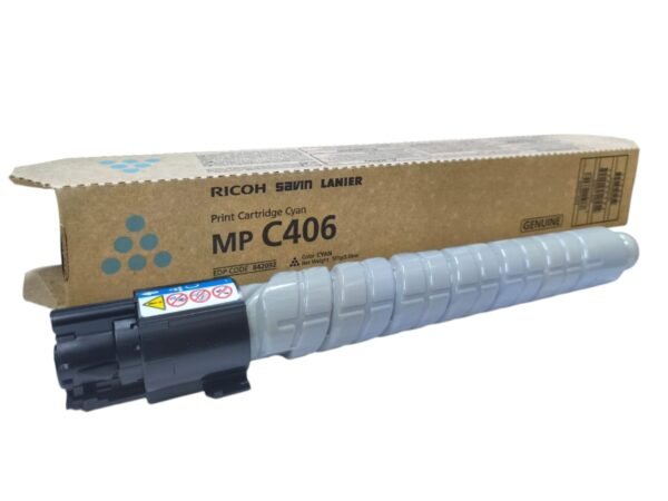 GENUINE RICOH 842092 ( MP C406 ) CYAN TONER PRINT CARTRIDGE