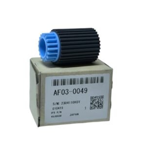 AF030049   SEPARATION ROLLER MANUAL FEED ( RODILLO DE SEPARACIÓN DE ALIMENTACIÓN MANUAL )  RICOH AF 1224 / AF 1232 / AF 2035 / AF 2045 / AF 3035 / AF 3045 / AF 3228 / AF 3235 / AF 3245 / AP 3800 / AP 3800 / CL 7000 / CL 7200 / CL 7300 / MP C3001 / MP C4503 / MP C5503 / MP C6003 / PS 510 / PS 520 / PS 530