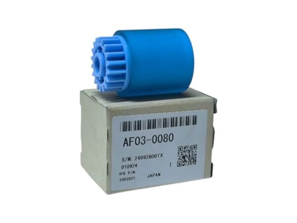 AF030080  PICK UP ROLLER ( RODILLO DE RECOGIDA ) MP 1100 / MP 1350 / MP 5500 / MP 5500SP / MP 6000 / MP 6000SP / MP 6001 / MP 6001SP / MP 6002 / MP 6002SP / MP 6500 / MP 6500SP / MP 7000 / MP 7000SP / MP 7001 / MP 7001SP / MP 7500 / MP 7500SP / MP 7502 / MP 7502SP / MP 8000 / MP 8000SP / MP 8001 / MP 8001SP / MP 9000 / MP 9001 / MP 9001SP / MP 9002 /  MP 9002SP / MP C6000 / MP C6000SP MP C7500 / MP C7500SP / MP C7501SP